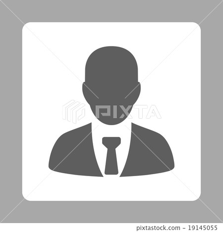 Businessman Icon from Commerce Buttons OverColor Set Businessman Icon from Commerce Buttons OverColor Set 19145055
