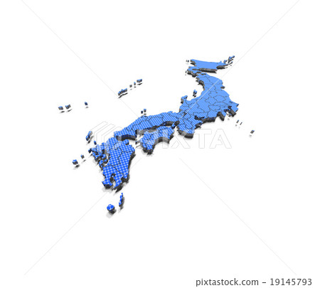 Japan map of solar panels - Stock Illustration [19145793] - PIXTA