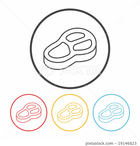 meat line icon 19146823