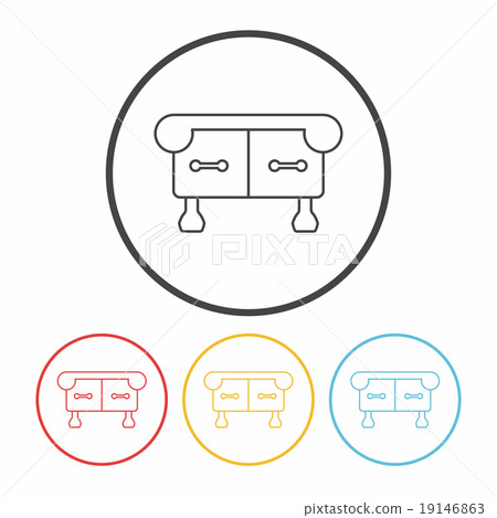 closet line icon closet line icon 19146863