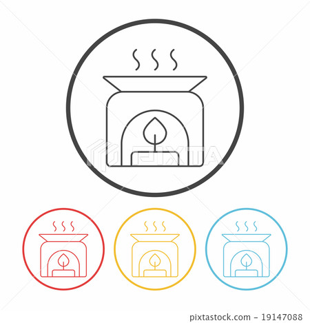 Essential Oil line icon Essential Oil line icon 19147088
