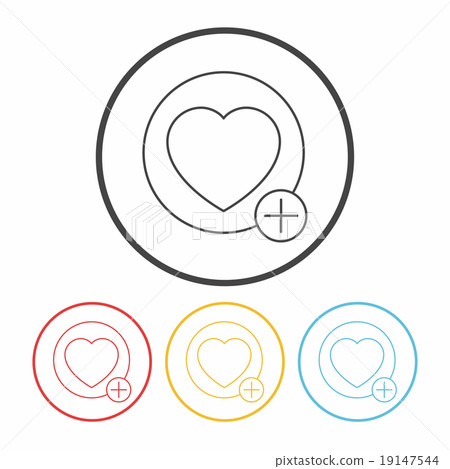 web favorite line icon 19147544