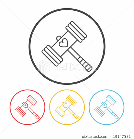 toy hammer icon toy hammer icon 19147581