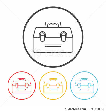tool box line icon - Stock Illustration [19147812] - PIXTA
