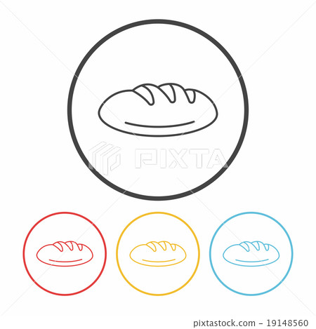 bread line icon - Stock Illustration [19148560] - PIXTA