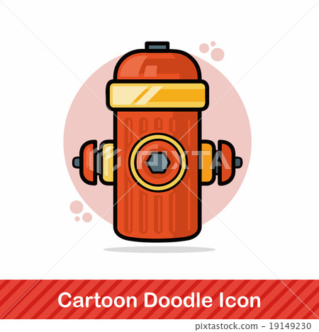 Fire hydrant doodle 19149230