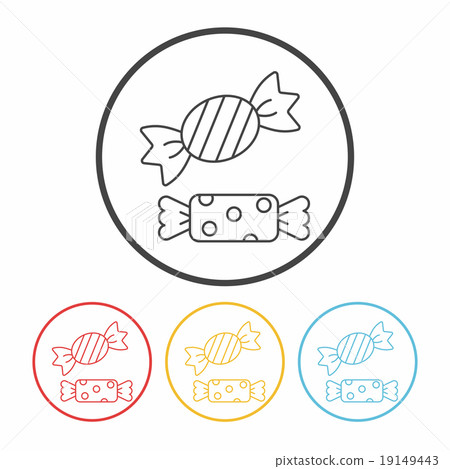 candy line icon candy line icon 19149443