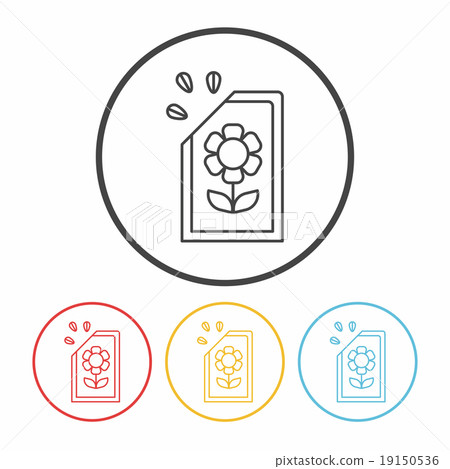 seed line icon seed line icon 19150536