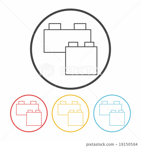 educational toy icon educational toy icon 19150584