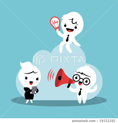 cloud computing concept business illustration 19152292