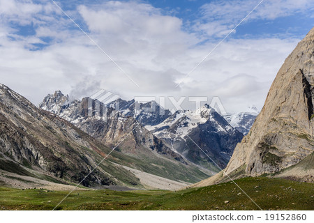 Adventure way and View of Zanskar Valley Adventure way and View of Zanskar Valley 19152860
