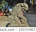 Sonobe Inari寺廟監護人獅子 19155967