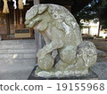 Sonobe Inari寺廟監護人獅子 19155968