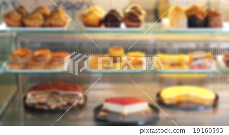 Traditional portugal cakes. In blur style 19160593