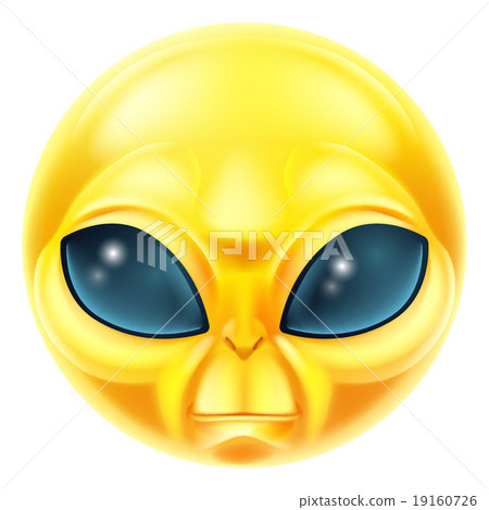 Alien Emoji Emoticon - Stock Illustration [19160726] - PIXTA