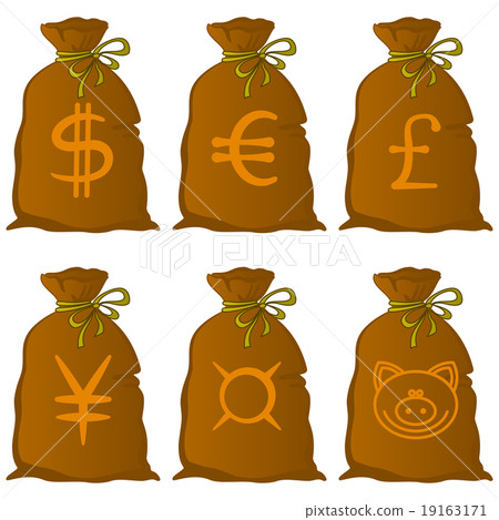 Bags with money 19163171