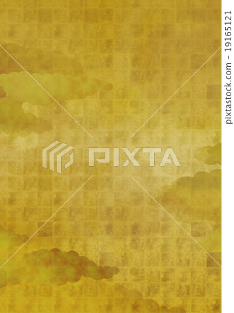 雲圖案鍍金__垂直 雲圖案鍍金__垂直 19165121