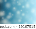 Abstract winter snow bokeh blur background. 19167515