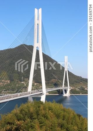 Shimanami Kaido Taiheyo橋和美麗的海岸 19169794