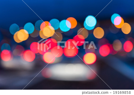abstract traffic jams night light abstract traffic jams night light 19169858