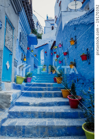 Chefchaouen - Blue village in Morocco 19170392