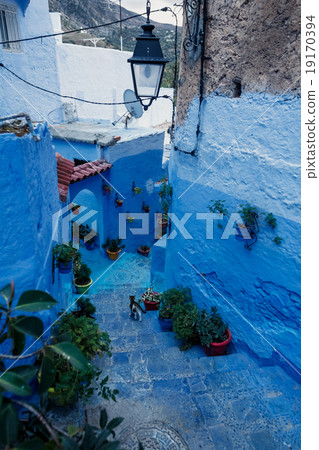 Chefchaouen - Blue village in Morocco Chefchaouen - Blue village in Morocco 19170394