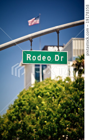 Rodeo Drive sign Rodeo Drive sign 19178358