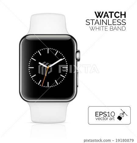 Smart watch isolated Smart watch isolated 19180879