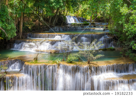limestone waterfalls, Huay mae khamin 19182233