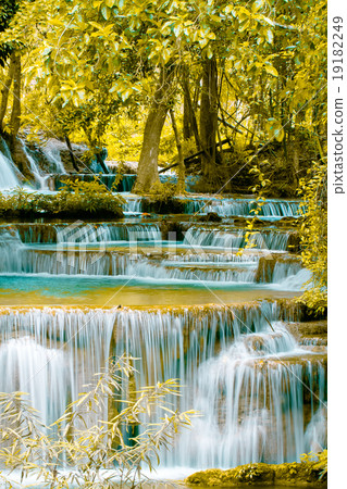 limestone waterfalls, Huay mae khamin 19182249