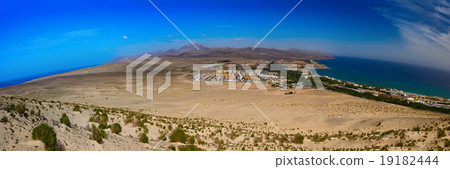 Landscape mountain fantasy Fuerteventura Canary islands, Spain 19182444