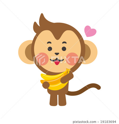 猴子和香蕉 19183694