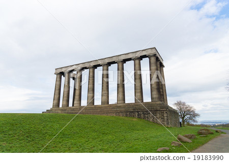 Unfinished National Monument on Calton Hill, UK. 19183990