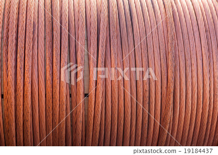 large spools of electric cable 19184437