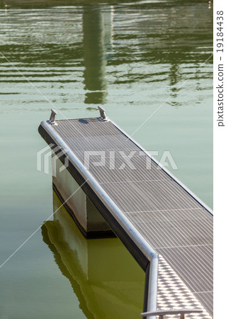 Modern Pier in the water 19184438