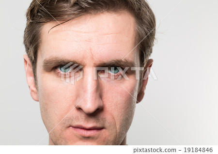 studio shot of a businessman in close up 19184846
