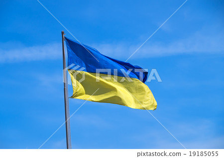 Ukrainian flag Ukrainian flag 19185055