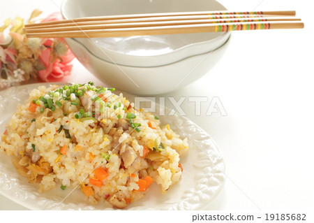 Stock Photo: fried rice, chinese food, cooked rice