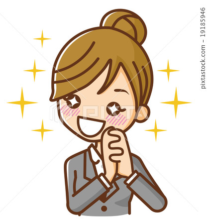 Emotional business woman 19185946