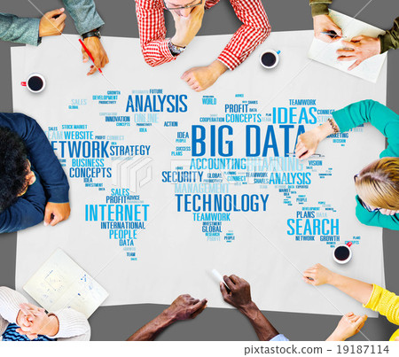 Big Data Network Technology Internet Online Concept Big Data Network Technology Internet Online Concept 19187114