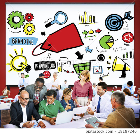 Branding Marketing Advertising Identity Business Trademark Conce 19187246