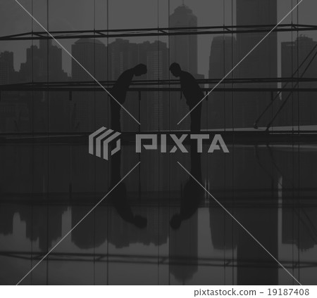 Business People Bowing Japanese Culture Partnership Concept 19187408