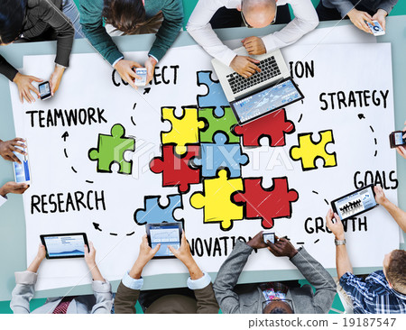 Teamwork Team Collaboration Connection Togetherness Unity Concep Teamwork Team Collaboration Connection Togetherness Unity Concep 19187547