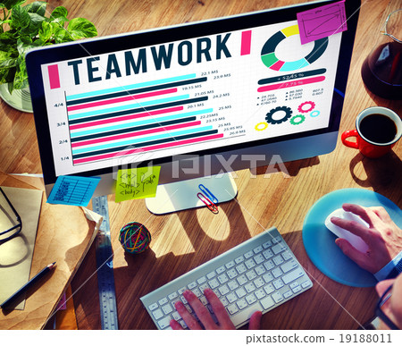 Team Corporate Teamwork Collaboration Assistance Concept Team Corporate Teamwork Collaboration Assistance Concept 19188011