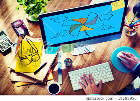 Paper Windmill Power Breeze Energy Air Concept 19188956