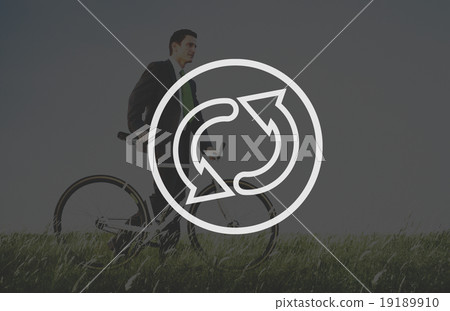 Recycle Environmental Conservation Cycle Symbol Concept 19189910