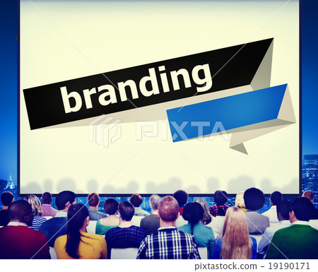 Branding Brand Trademark Identity Advertising Label Concept 19190171