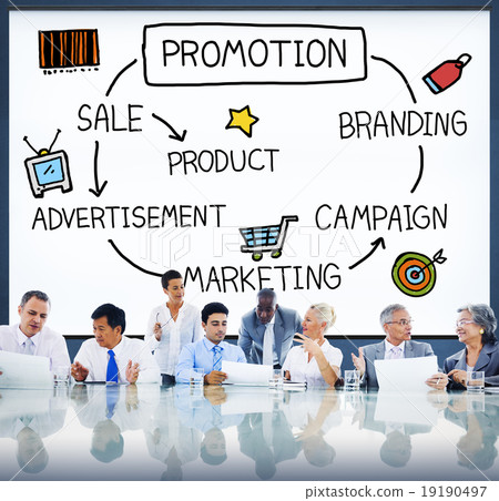 Promotion Advertisement Sale Branding Marketing Concept 19190497