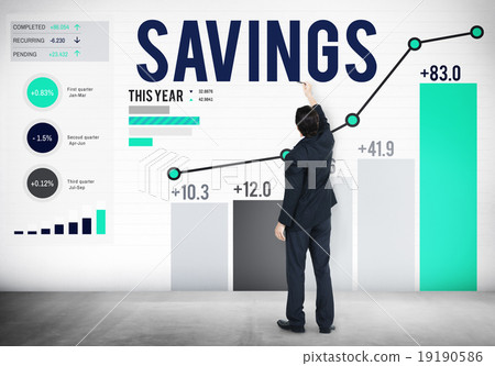 Savings Finance Income Profit Money Economic Concept Savings Finance Income Profit Money Economic Concept 19190586