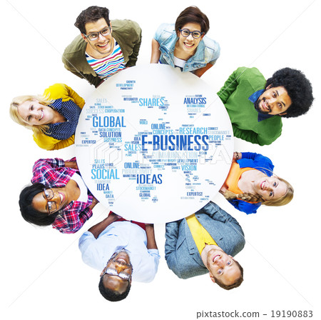 E-Business Global Business Commerce Online World Concept E-Business Global Business Commerce Online World Concept 19190883